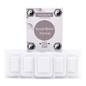 Natural Herbal Tennis Elbow Pain Relief Patch Wormwood Ginger Warming Joint Tendon Traditional Sticker