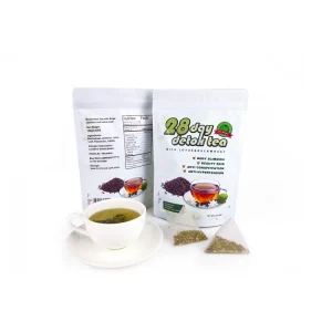 Natural Herbal Weight Loss Slimming 28days Detox Lutos Jasmine Buckwheat Tea for Detoxify and Beautify of The Body