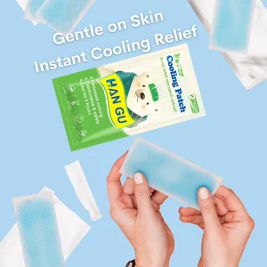 Natural Ingredient Cooling Gel for Rehabilitation Therapy & Relief From Fever Headache