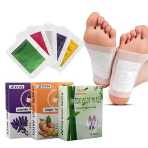 Natural Ingredients Bamboo Detox Foot Patch Chinese Herb Pads Anti Fatigue 20 Pack CE MSDS ISO Certified