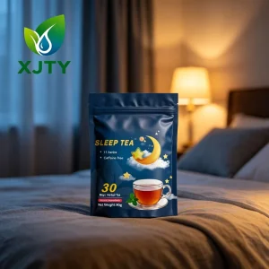 Natural Nighttime Wellness Tea, Caffeine-Free Herbal Blend, Sour Jujube Seed, Promotes Daily Calm & Healthy Sleep, OEM Private-label