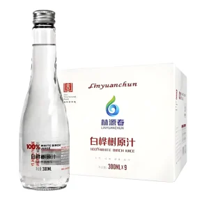 Natural Pure Birch Water Birch Sap in Bottles for Health Drink OEM Service