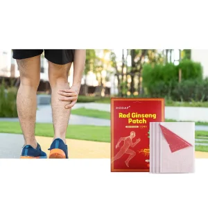 Natural Red Ginseng Plaster Pain Patches for Neck Back Shoulder Ankles Pain