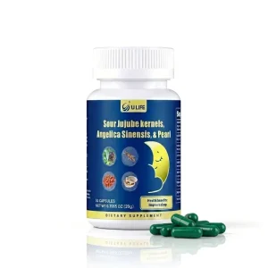 Natural Sour Jujube Seed Angelica Pearl Capsules