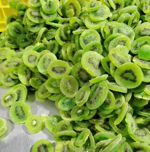 Natural Sweet Soft Dried Kiwi Fruits Slices in Syrup Chinese Snack