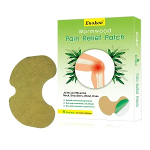 New Arrival Chinese Herbal Plaster Heat Wormwood Patch 6pcs Box for Shoulder Cervical Pain Rehabilitation Hot & Cold Packs