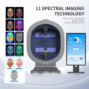 New Arrival X5 Smart Face Scanner 3D Desktop iPad Controlled AI Powered Skin Analysis for Commercial Use