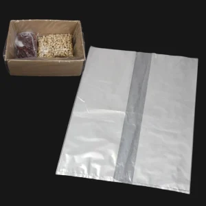 New Material LDPE Gusseted Hemmed Bag Food Grade Moisture Proof Sealed Recyclable Pet Food Tea Chinese Medicine Grain Fresh