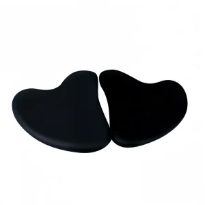 New Natural Black Bian Stone Gua Sha Massage Tool Full Body Scraping 100% Authentic Model GSFS002 Tianjin