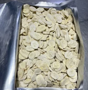 No Additives Factory Price High Quality Freeze Dried Banana Frozen Dry Fruit Snack Fd Fruits