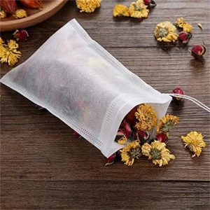 Non Woven Tea Bags Customized Size Chinese Herbal Medicine Foot Bath Tea Bath Drawstring Non-woven Fabric Filter Bag