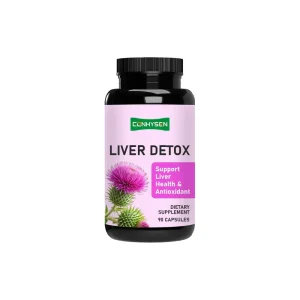 ODM OEM Liver Detox Capsules with Zinc Boost Immunity Liver Protection Restre Natural Energy Vitality Copper Liver Detox Capsule