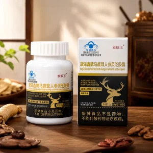 ODM Services for Ginseng and Lingzhi Capsules Immune Support and Fatigue Relief Supplements
