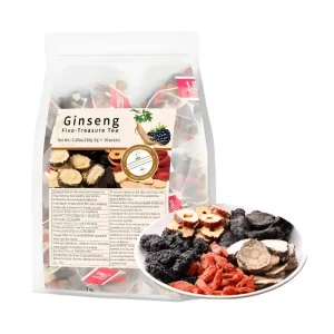 OEM Blended Five Treasure Ginseng Flavor Tea Bagged