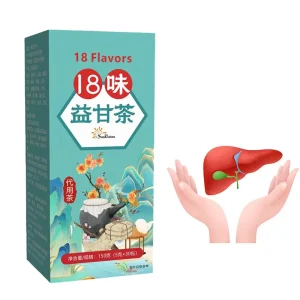 OEM Chinese Anti Toxic Herbal Liver & Kidney Cleansing Health Tea 18 Flavors Tea Bags 5g*30