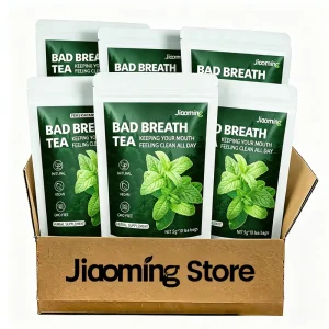 OEM Chinese Herbal Bad Breath Remover Tea for Fresh Breath Cleanse Health Tea Bags