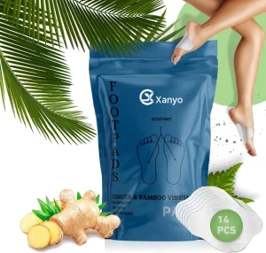 OEM Chinese Herbal Detox Foot Pads Natural Sleep Patches for Men Women Foot Patches with Bamboo Vinegar Ginger for Relaxation
