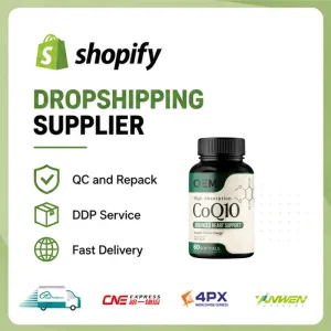 OEM Coenzyme Q10 CoQ10 Capsules Advanced Heart Support Supplement Shopify Dropshipping Service Delivery Private Label