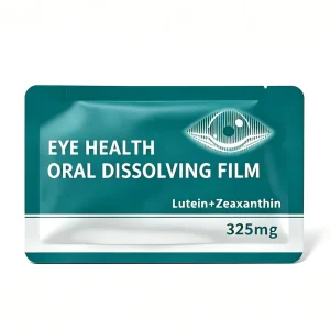 OEM Eye Care Fast Dissolving Oral Film Gentle Vision Support Lutein Zeaxanthin GMP Verified