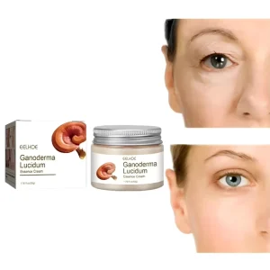 OEM Ganoderma Lucidum Essence Face Cream Moisturizing Brightening Pores Shrinking Wrinkles Lightening Chinese Cream for Face