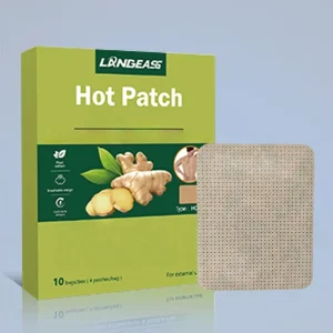 OEM Ginger Patch With Self Heating Formula for Effective Pain Management