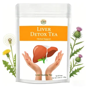 OEM Herbal Liver-Cleansing Tea Provides Antioxidant protection Supports Natural Liver Detoxification