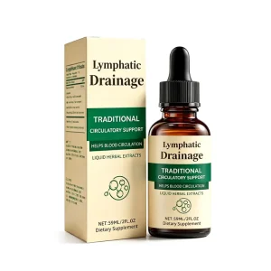 OEM Lymphatic Drainage Herbal Tincture Liquid Extract Blood Circulation Dietary Supplement Drops