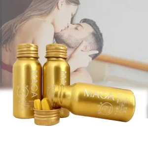 OEM Maca Root Ginseng Extract Herbal Supplement Adult Men’s Energy Support 12 Tablets/Bottle