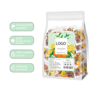 OEM Mixed Organic Herbal Tea Bags Natural Spices Adult Use Energy Factory Bulk Healthcare Supplement