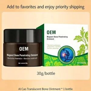 OEM Mugwort Bone Penetrating Ointment 30g Thermal Moxibustion & Meridian Relief