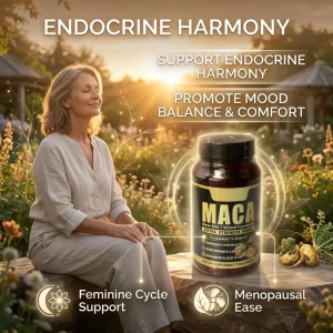 OEM ODM 8 in 1 Maca Complex with Ashwagandha Tongkat Ali and Tribulus Private Label Herbal Supplements for Men’s Health