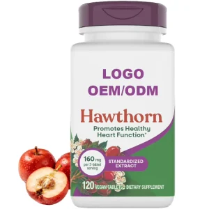 OEM ODM Adult Antioxidant Blood Lipid Herbal Hawthorn Extract Tablets with High Content