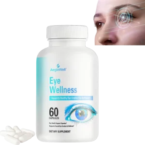 OEM ODM Eye Wellness Support Capsules Lutein Zeaxanthin Supplement Relieve Eye Strain Blue Light Damage Vision