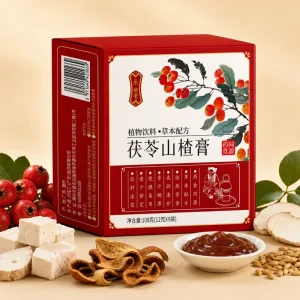OEM/ODM Herbal Digestive Paste with Poria & Hawthorn – High-Concentration Plant Drink for Spleen Health Ready-to-Drink Sachets