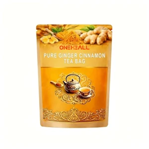 OEM ODM Herbal Golden Ingredients Natural Organic Ginger Turmeric Cinnamon Health Tea Bags 100% Natural Herbs