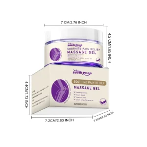 OEM ODM Herbal Joint Care Massage Gel with Gentle Ingredients Body Soothing Balm for Neck Back and Shoulder Comfort 100g