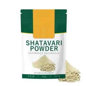 OEM ODM Herbal Shatavari Powder Natural Ingredient Gluten Free for Women Hormone Balance Supports Fertility Health