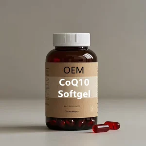 OEM ODM High Quality Coenzyme CoQ10 Softgel Capsules Antioxidant Heart Health & Anti Fatigue Supplement Food Grade for