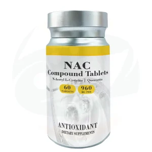 OEM ODM NAC Compound Tablets N-Acetyl L-Cysteine Quercetin Adult Liver Health Support