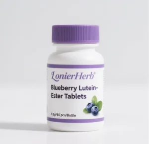OEM ODM Private Label Blueberry Lutein Ester Tablets for Adults Antioxidant Eye Care Supplements