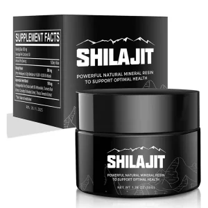 OEM ODM Private Label Factory Supply Shilajit Resin Pure Himalayan Support Body Health With 85+ Trace Minerals