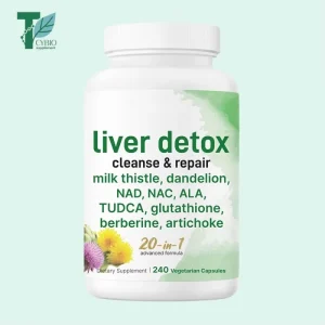 OEM/ODM Private Label Liver Detox Capsules Dietary Supplements Vegetarian
