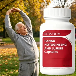 OEM ODM Sanqi Jujube Compound Hard Capsules for Middle aged and Elderly People to Replenish Qi and Blood and Enhance Immunity