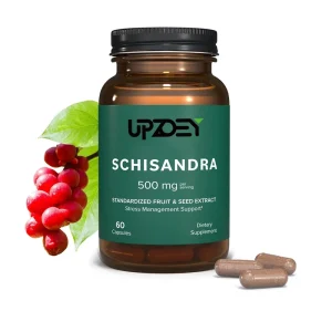 OEM ODM Schisandra Capsules Supplement for Nourishing the Liver Stress Management Support Providing Energy for Men and Women