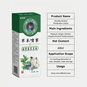 OEM ODM Traditional Herbal Fast Acting Pain Relief Spray for Body Use