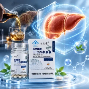 OEM Panax Notoginseng Danshen Salvia Capsules Supplement Detoxification Antioxidant Liver Protection Herbal Wellness