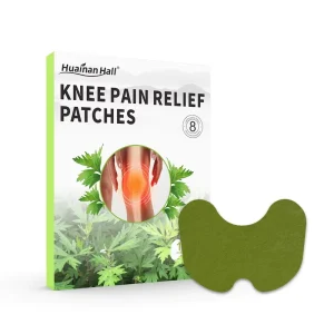OEM Private Label Chinese Herbal Natural Wormwood Knee Joint Knee Pain Patch