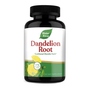 OEM Private Label Dandelion Root Capsules 1575mg 60 Count Water Balance Herbal Diuretic Support Plant Based GMP Factory