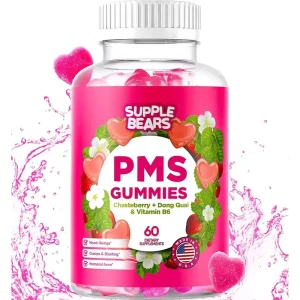OEM Private Label Female Mood PMS Gummies Period Hormone Balance for Relief Women’s Menstrual Supplements