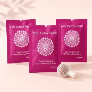 OEM Private Label Herbal Yoni Detox Pearls Chinese Herbs Vaginal Cleanse Womb Pearls for Feminine Intimate Care